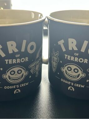 Trio of Terror Oogie’s Crew Black Ceramic Mug (2)
